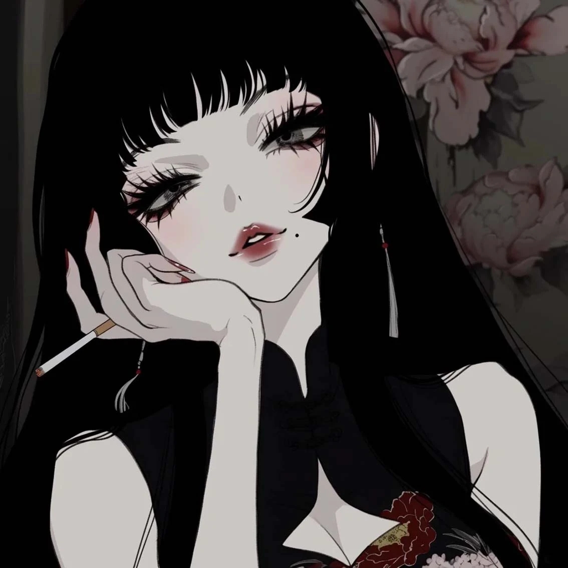 疯批美女头像(1)