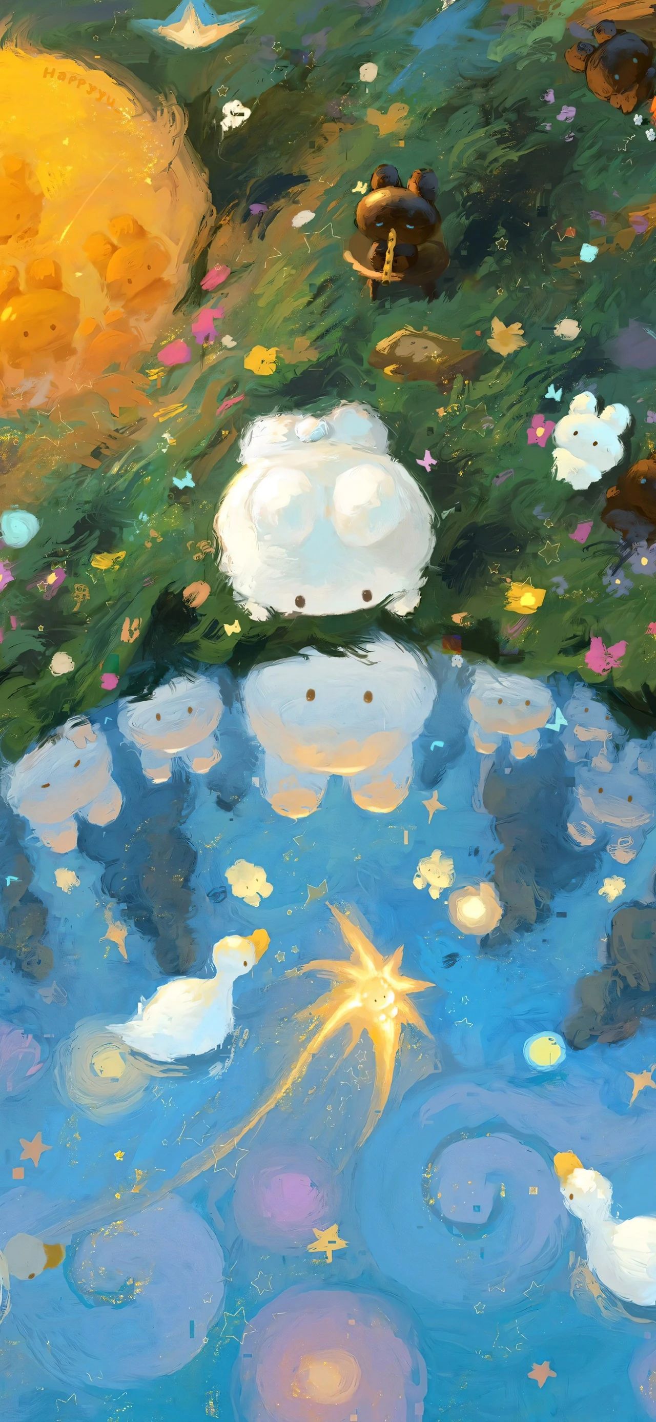 油画壁纸