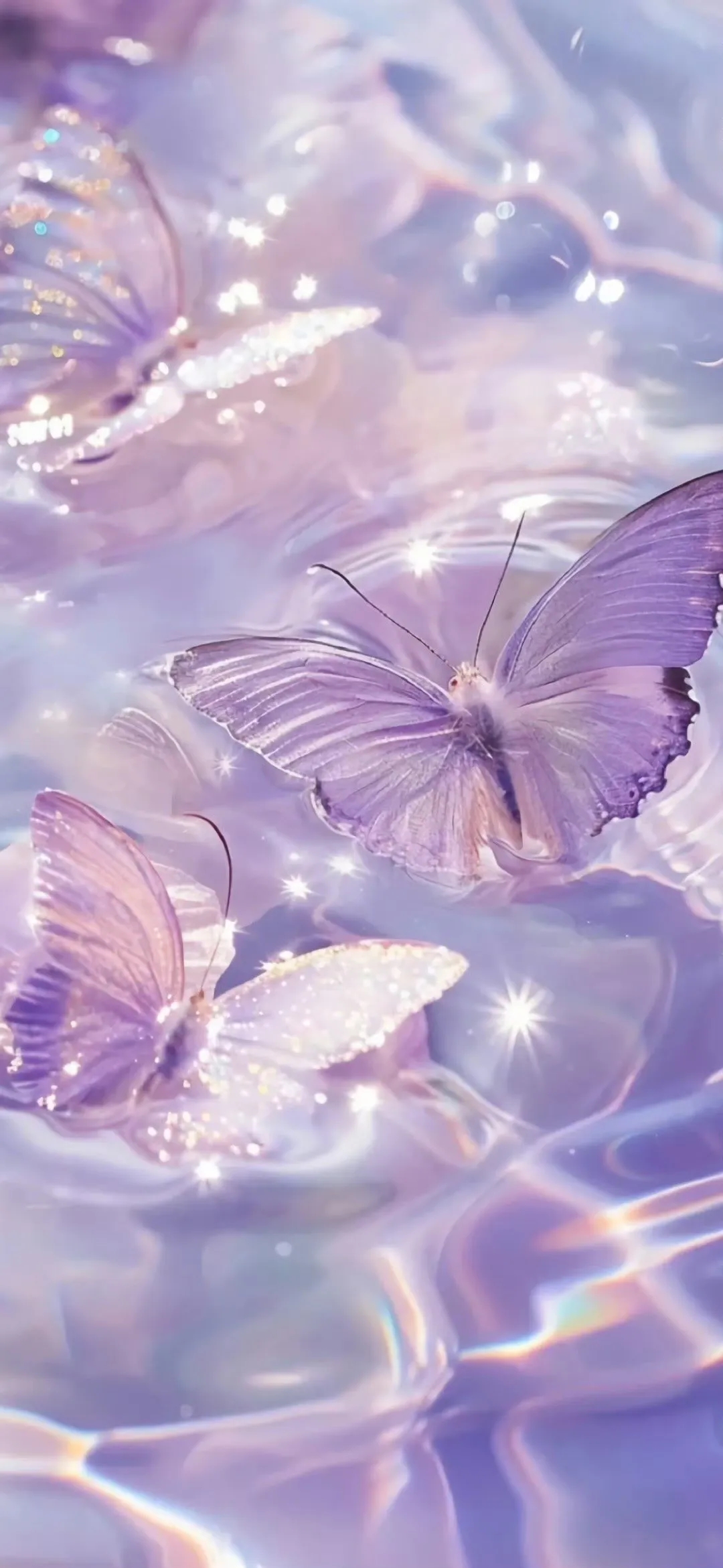 紫蝴蝶壁纸