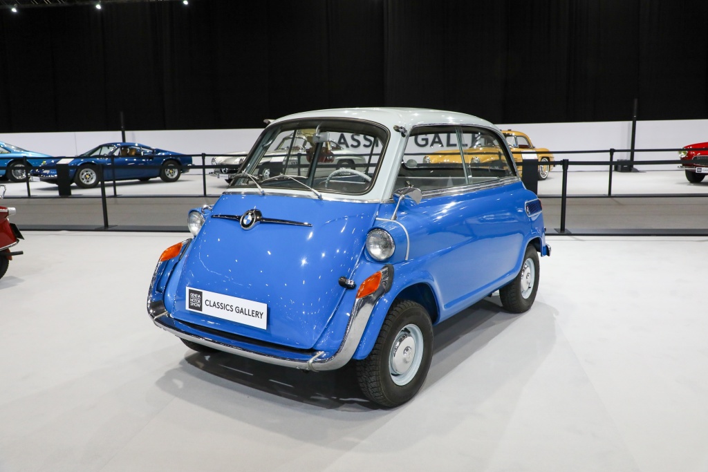 宝马isetta,1955年的老爷车0