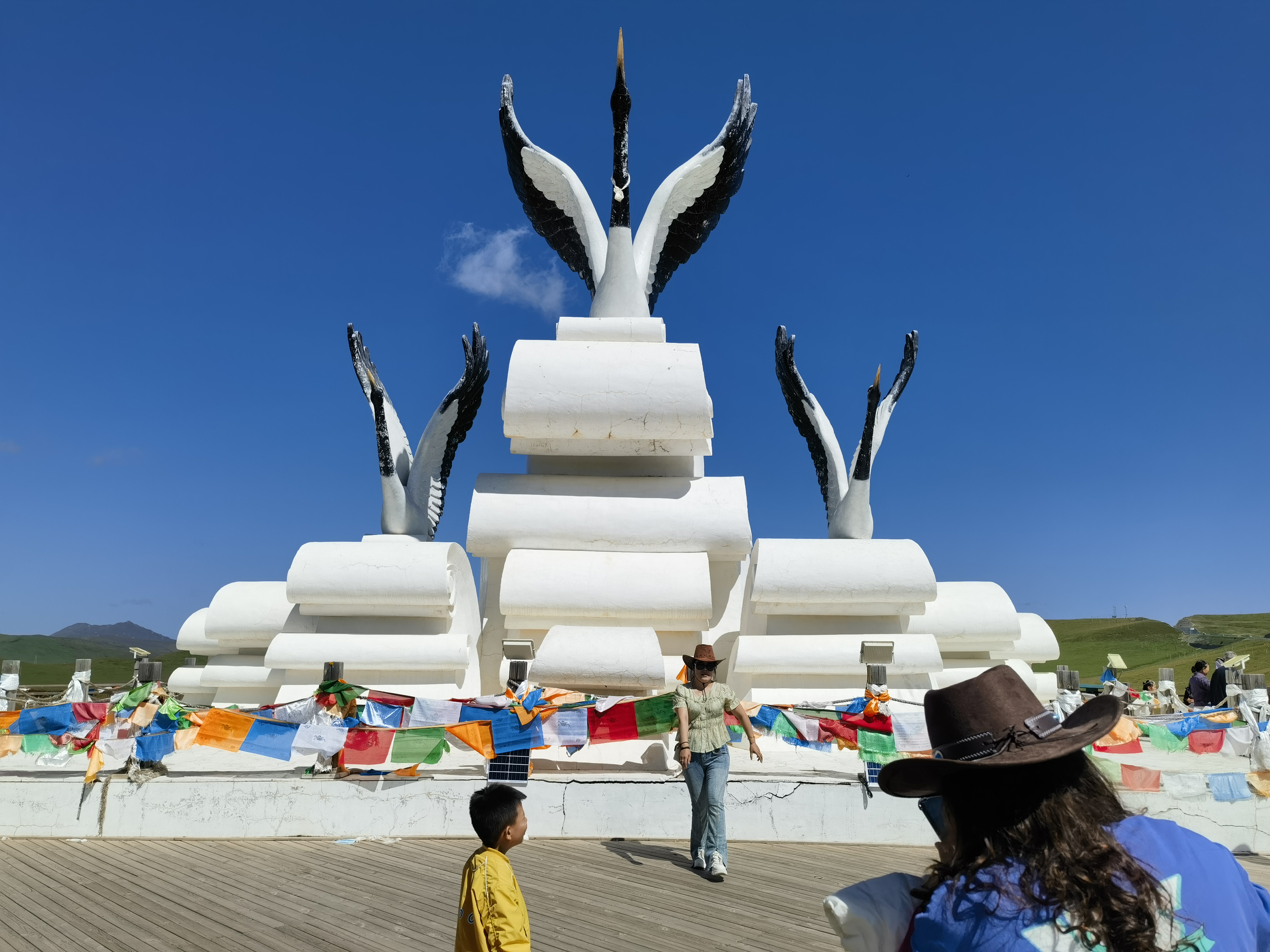 甘南碌曲县"郭莽湿地公园"观景台随拍选粹