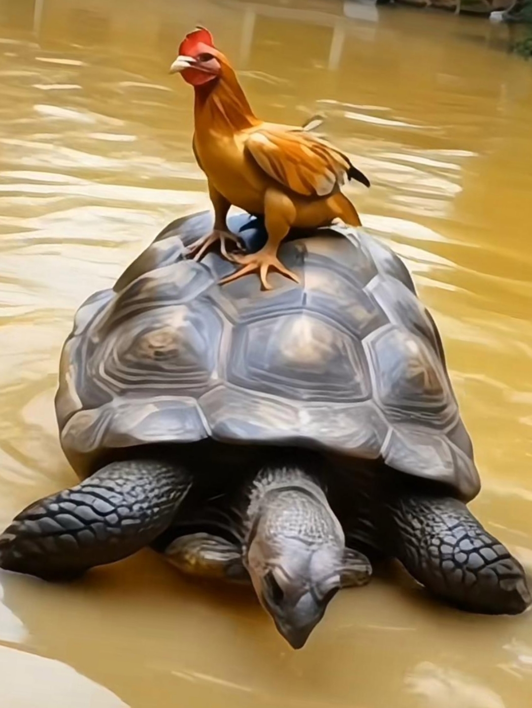 大雨持续多日,村庄惨遭洪水肆虐.然而,奇迹发生!