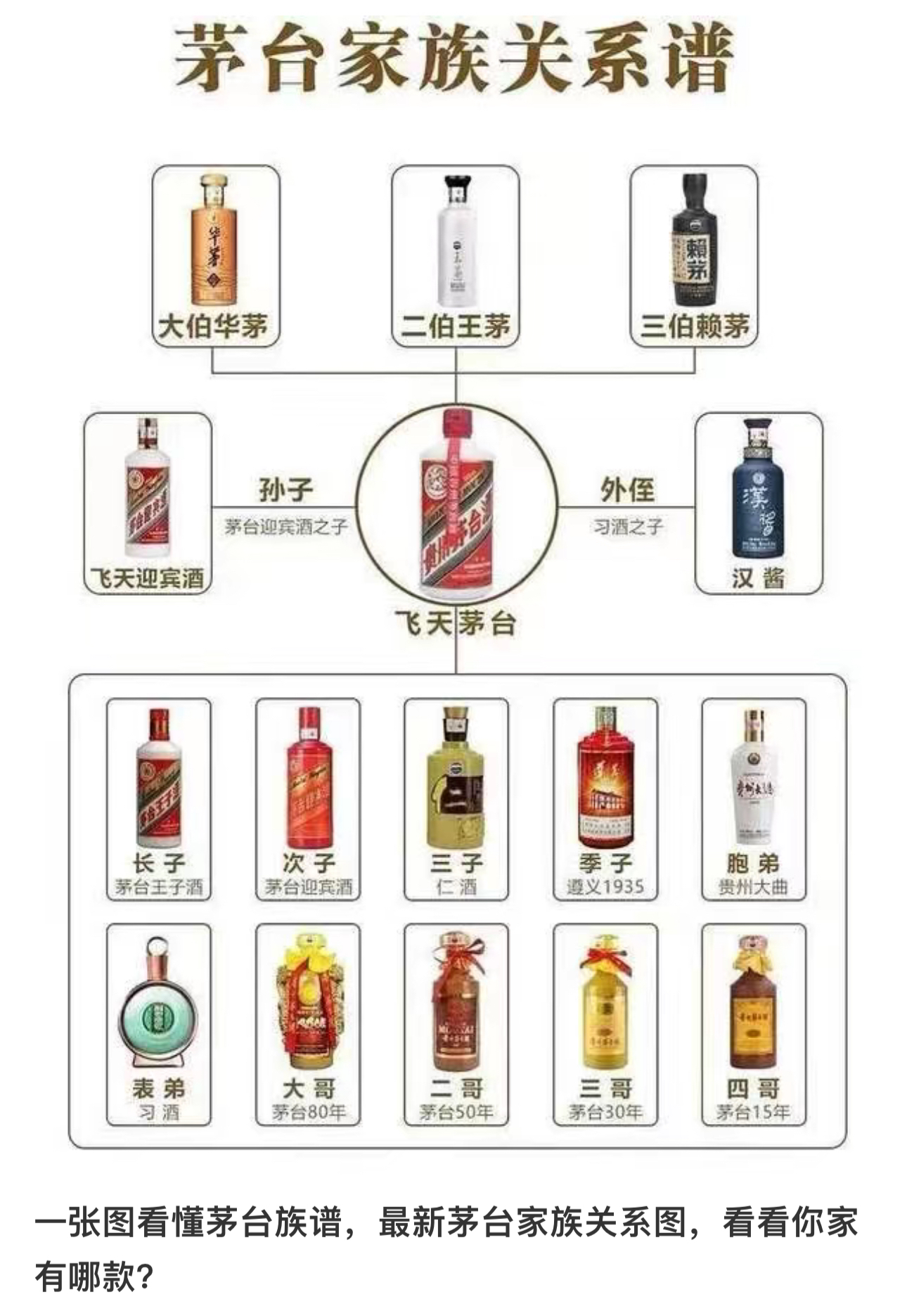 茅台酒产品体系结构图图片