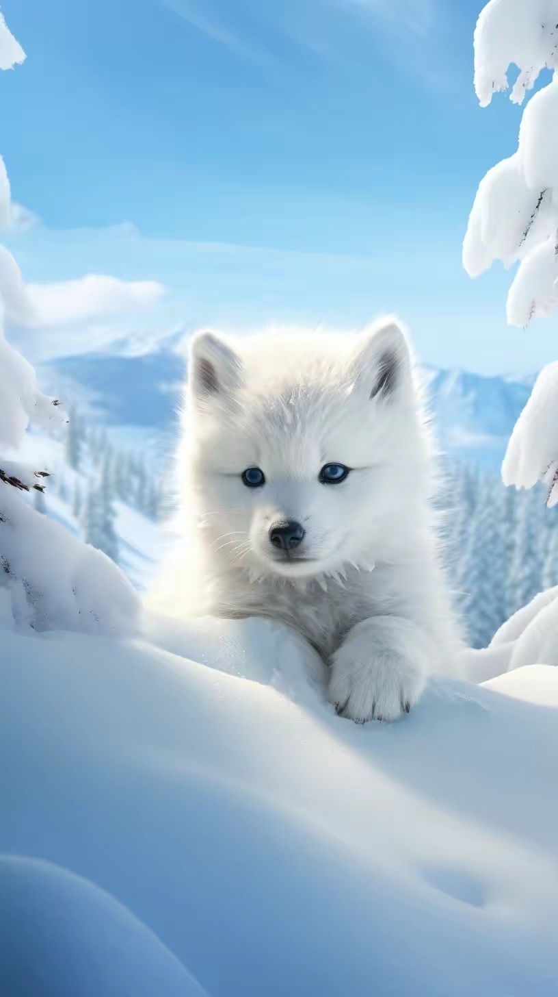 百度有爱,网络传情 (雪狼)