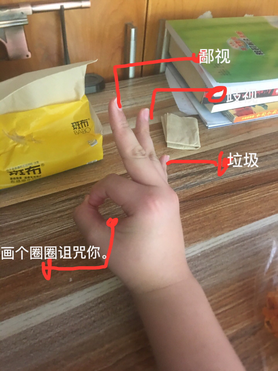 史上最强骂人手势你学费了吗?