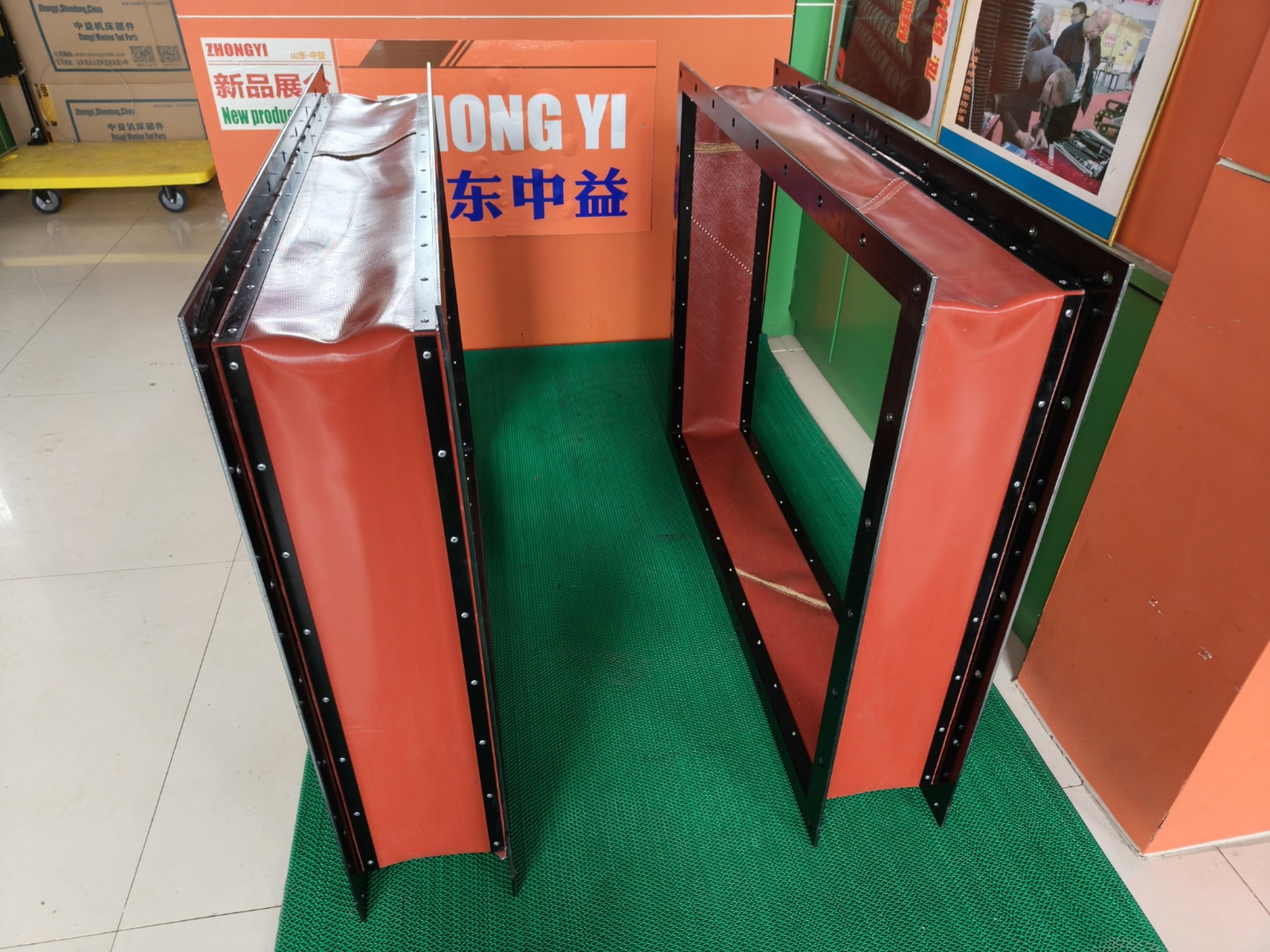 风机软连接_硅玻钛金软连接_硅胶布软连接_帆布软连接_阻燃耐高温软