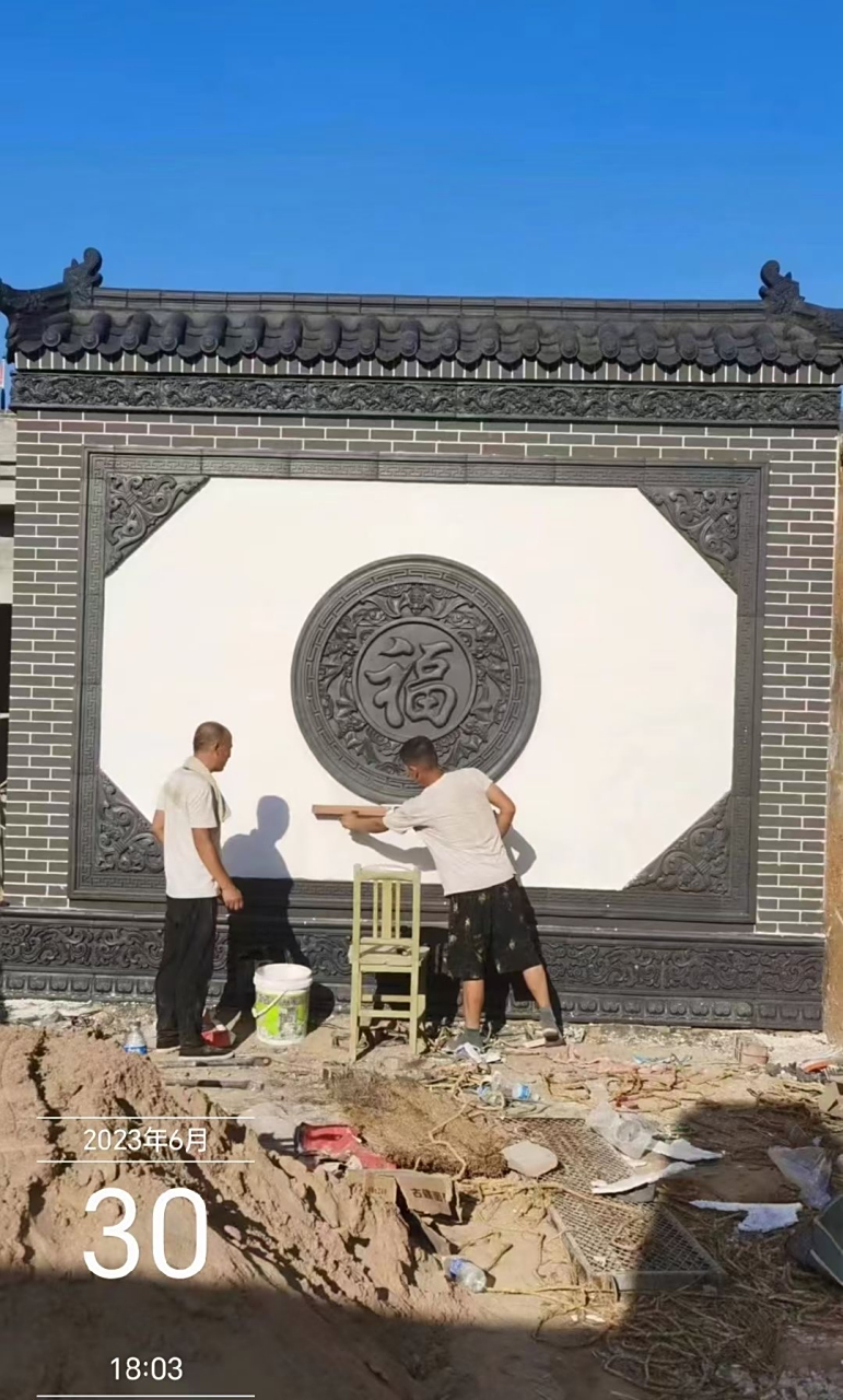 砖雕# 影壁墙砖雕#仿古小院影壁墙# #外墙砖# 百福图砖雕#仿古砖雕厂