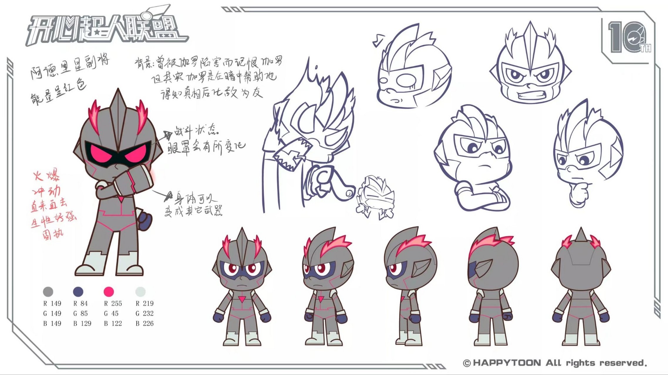 阿德里三傻人设