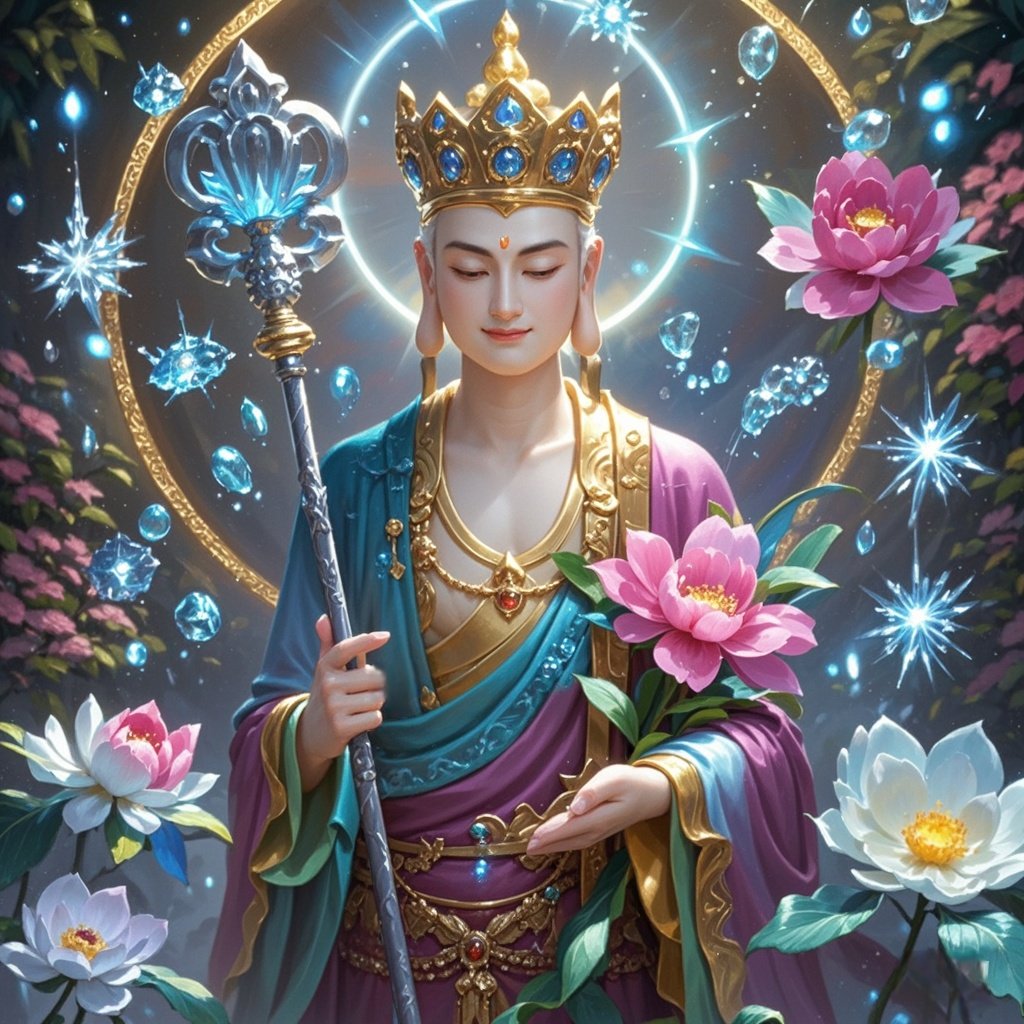 第一次看这么帅的菩萨头像!快收藏起来吧!
