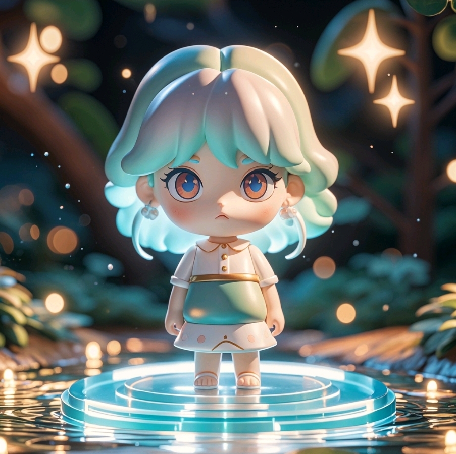 人鱼姬配色的可爱头像,你心动了吗?