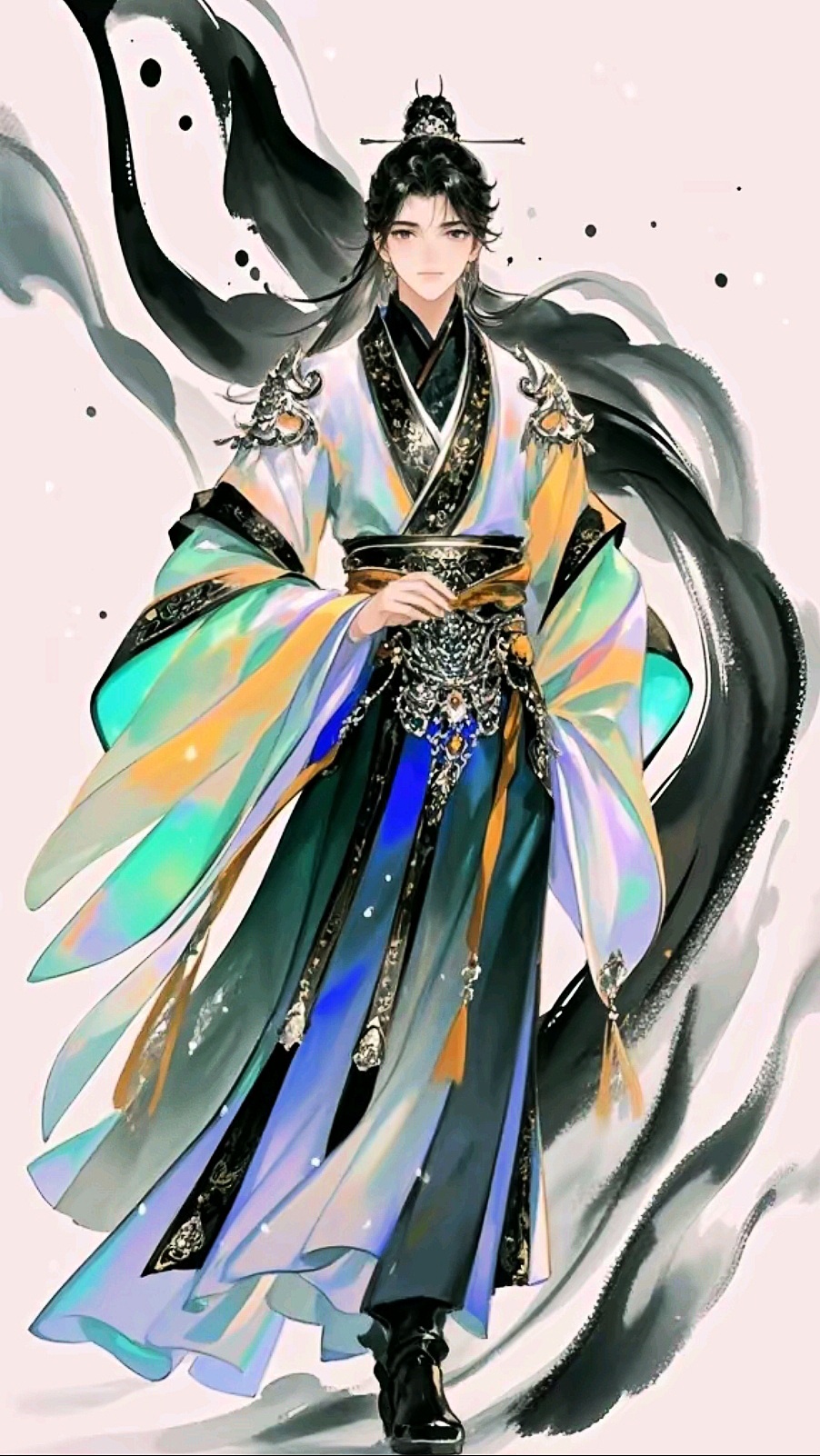 古风汉服动漫好看的漫画古风男子图片古风男全身汉服男动漫男生