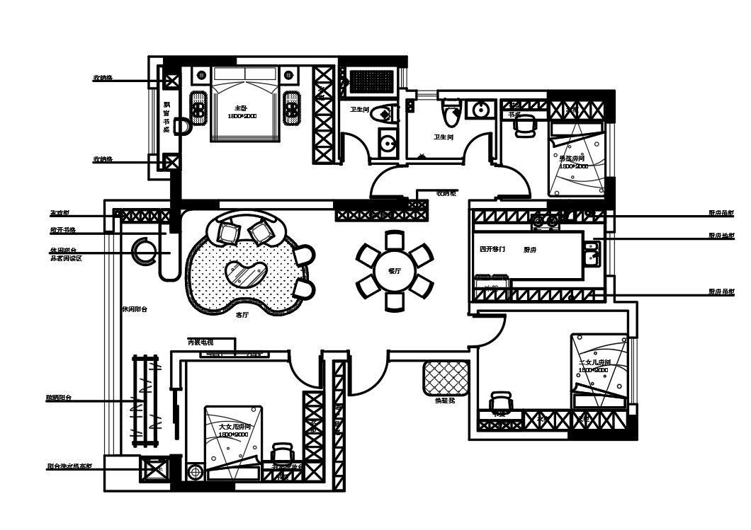 六安印象南湖户型方案