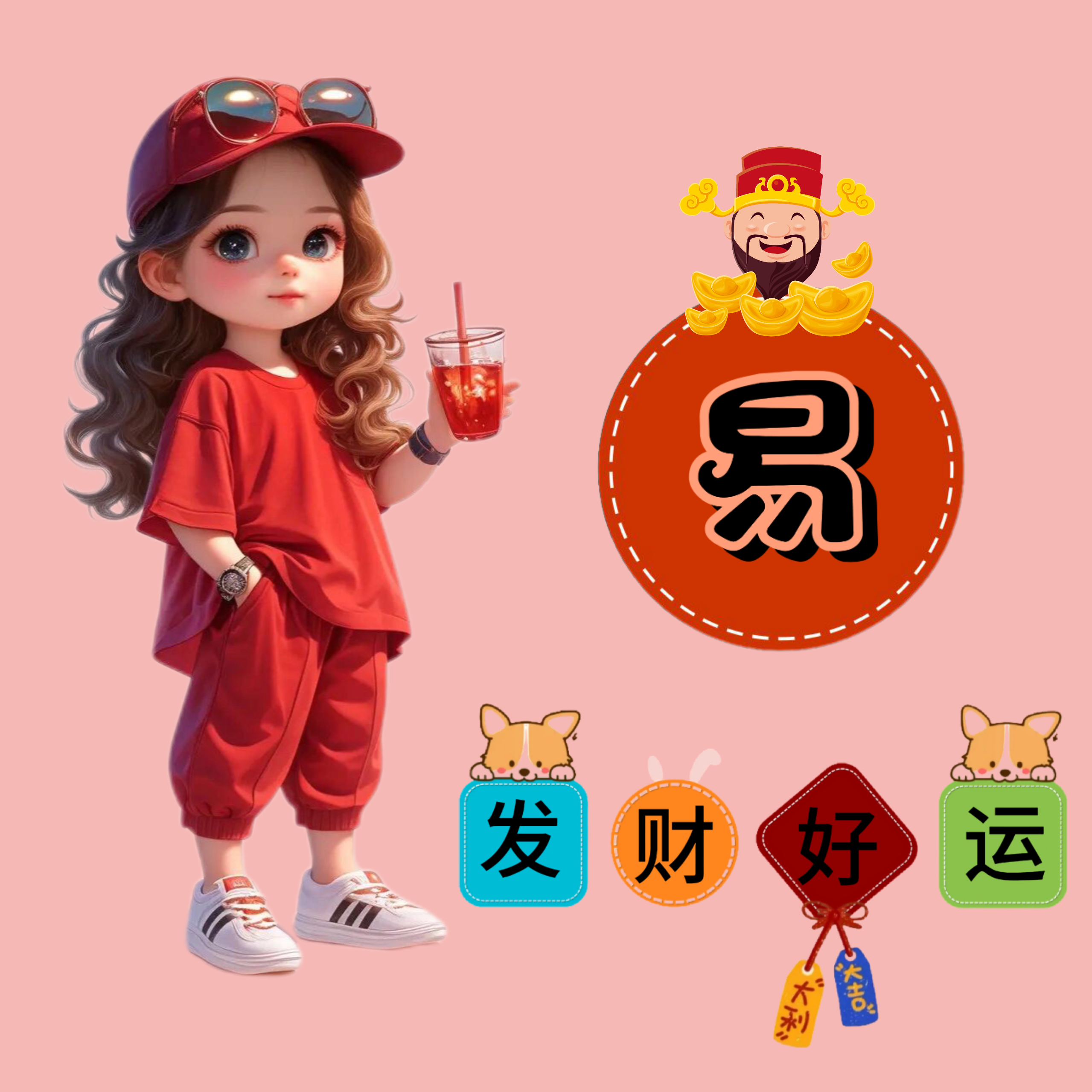 旺财头像好看的招财头像2020好运头像图片招财招财幸运头像情侣头像