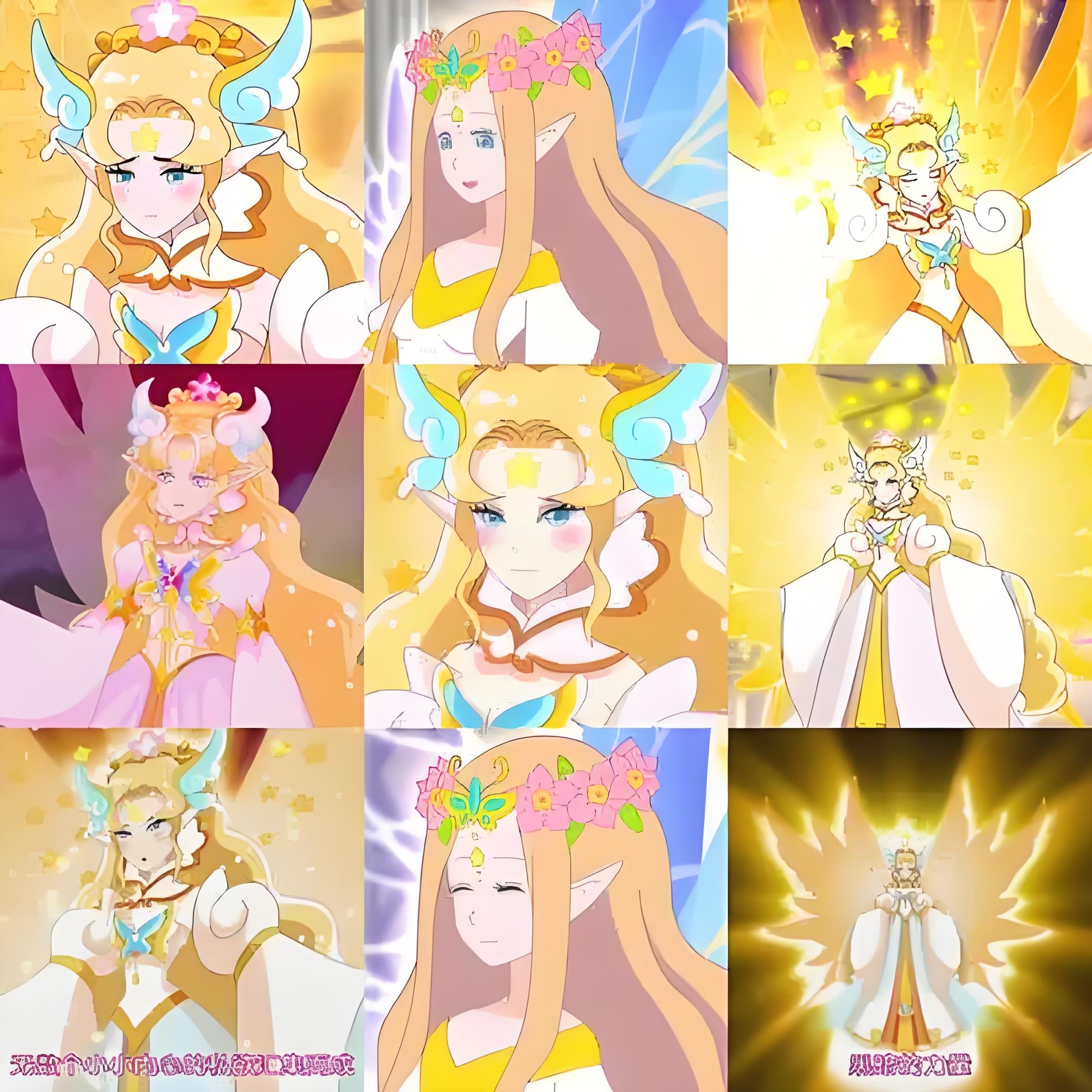 普普拉花神和安琪儿女神