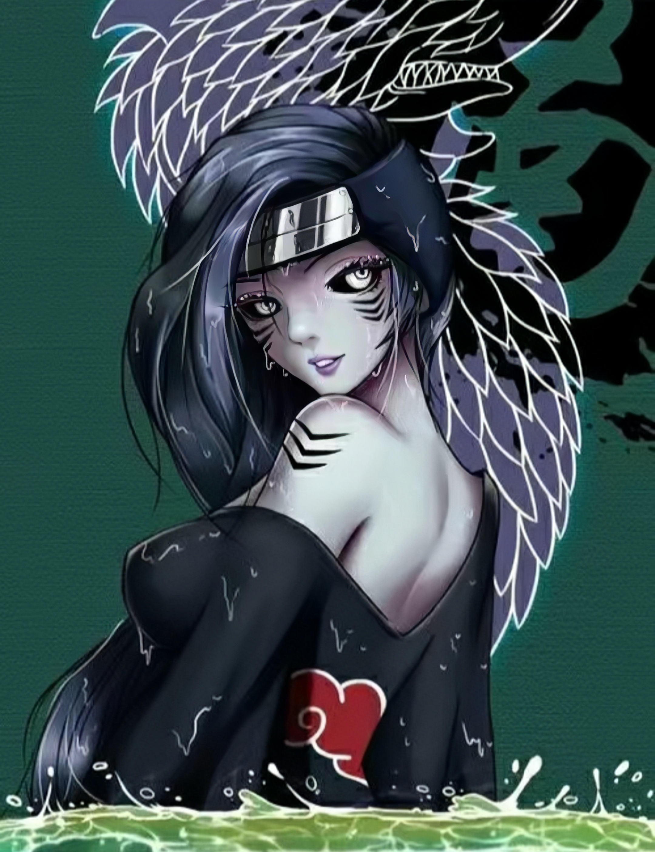 当晓组织成员女性化,也不是不可以对吧