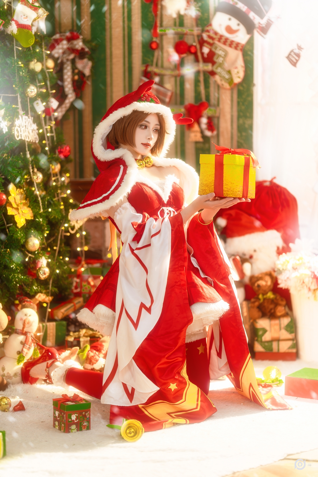 圣诞恋歌 每日养眼时刻,王者真人cos~ coser:兮凉凉