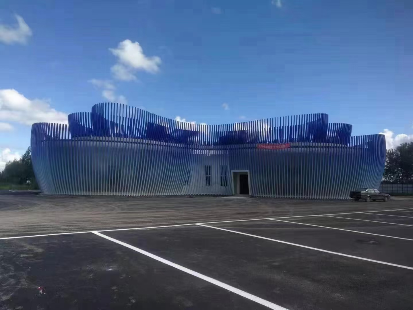 各种造型,这波浪建筑美翻了!