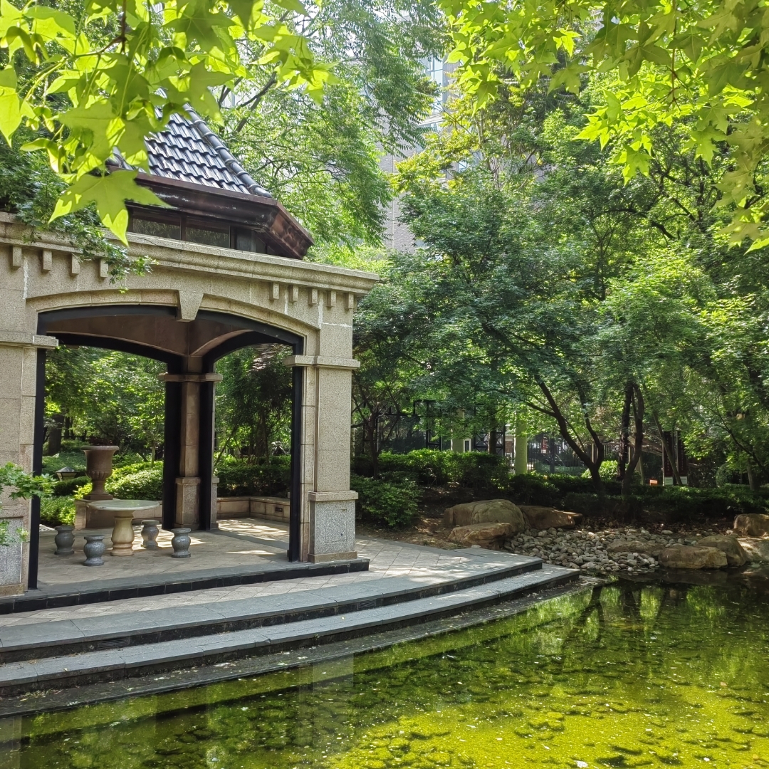 唐城壹零壹小区溜达,物业环境很优雅