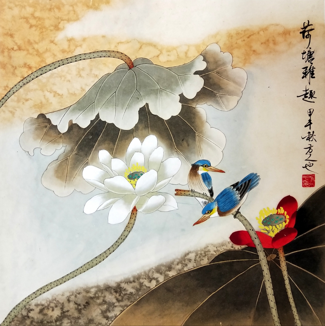 雪花纷纷扬扬, 编织着洁白的盛装