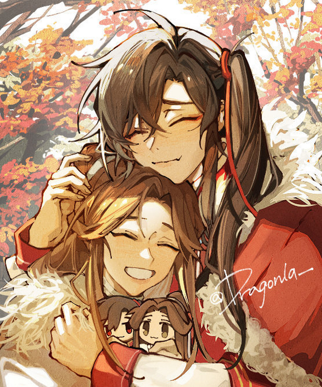 天官赐福# #天官赐福百无禁忌# #花怜# #花城# #谢怜# 正经二次元