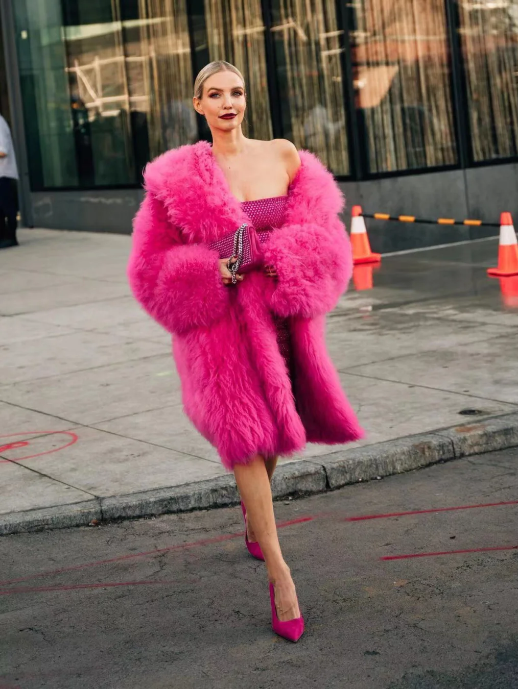 德国时尚博主leonie hanne 色彩高手#时尚穿搭# #时尚街拍