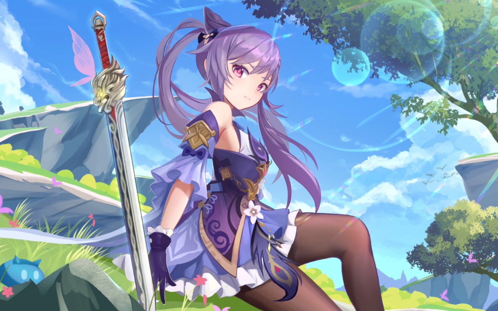 刻晴美图99999900#原神