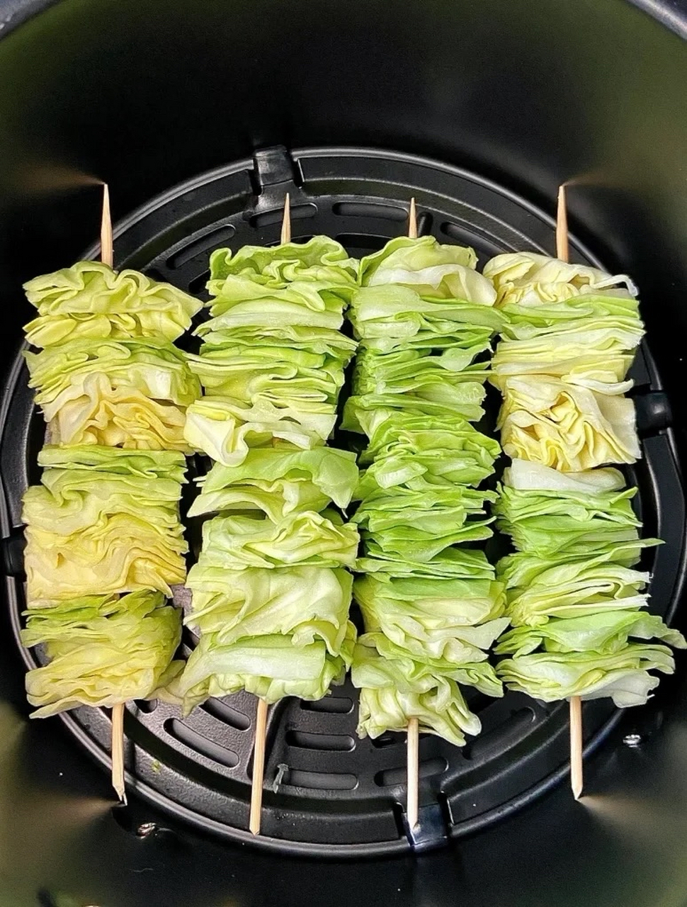 空气炸锅烤包菜以后就这么吃!