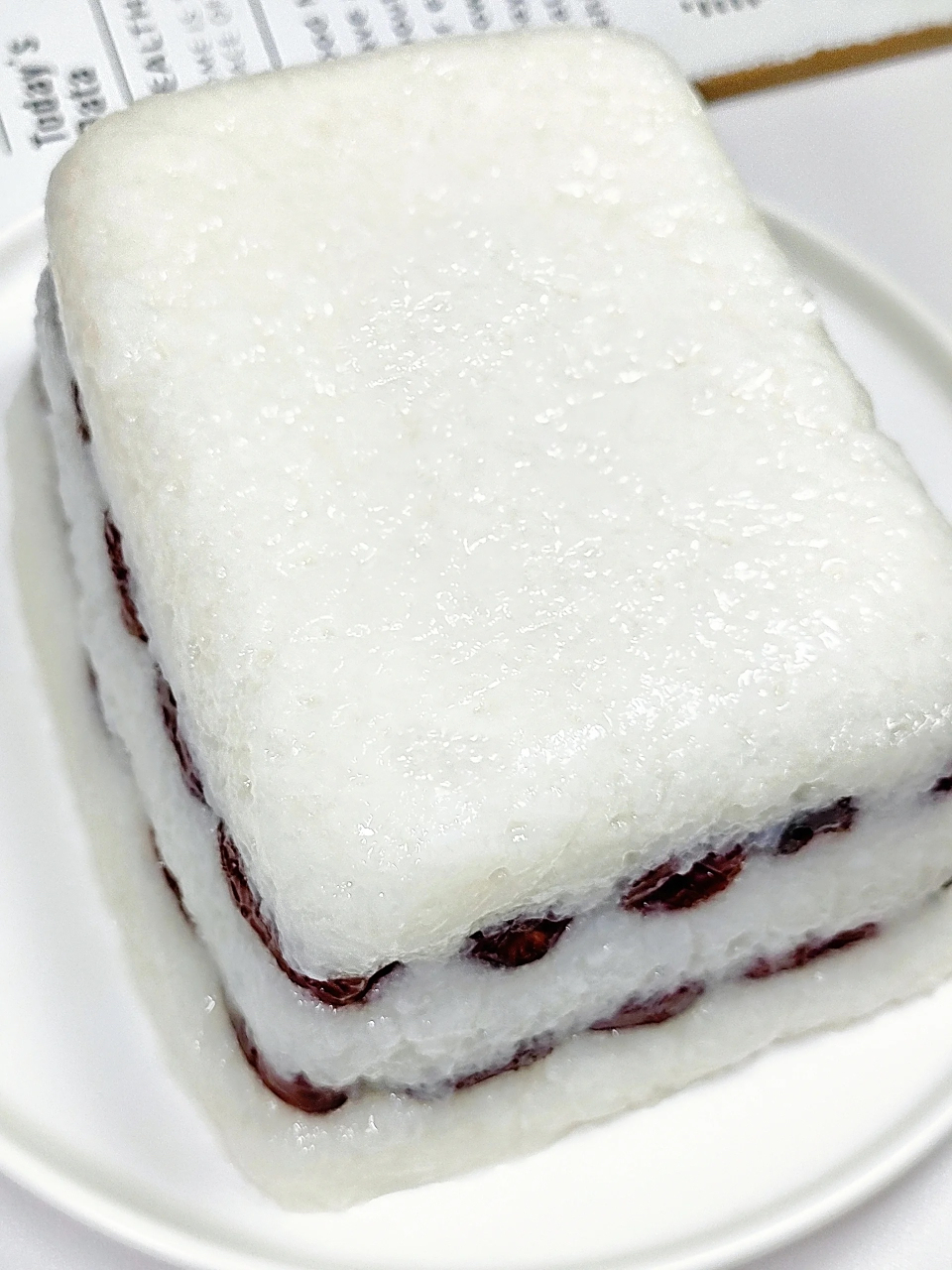 棠从小就爱吃糯叭叭的红枣糯米切糕,今天分享一看就会的做法,超简单零