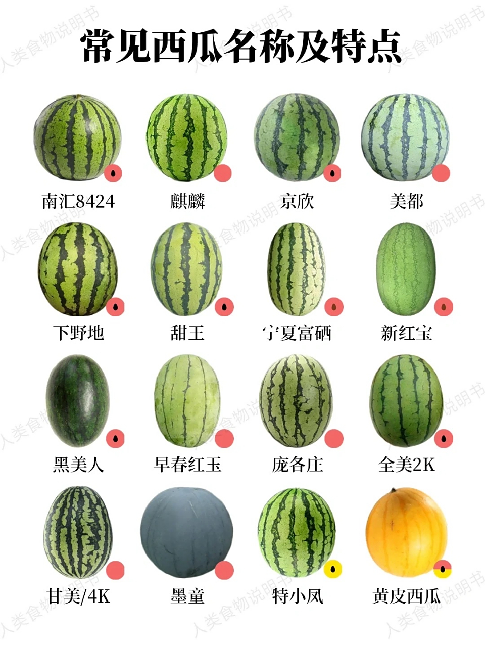 西瓜挑选技巧 甜不甜主要和品种有关,挑的时候是选出成熟了的,首选瓜