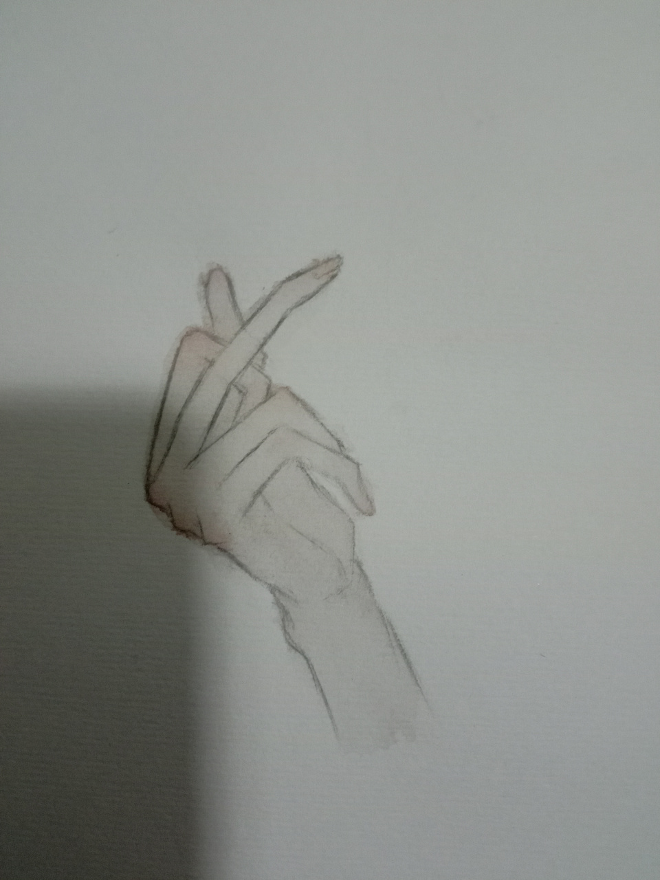 国际友好手势 #美术生# #绘画# 国际友好手势