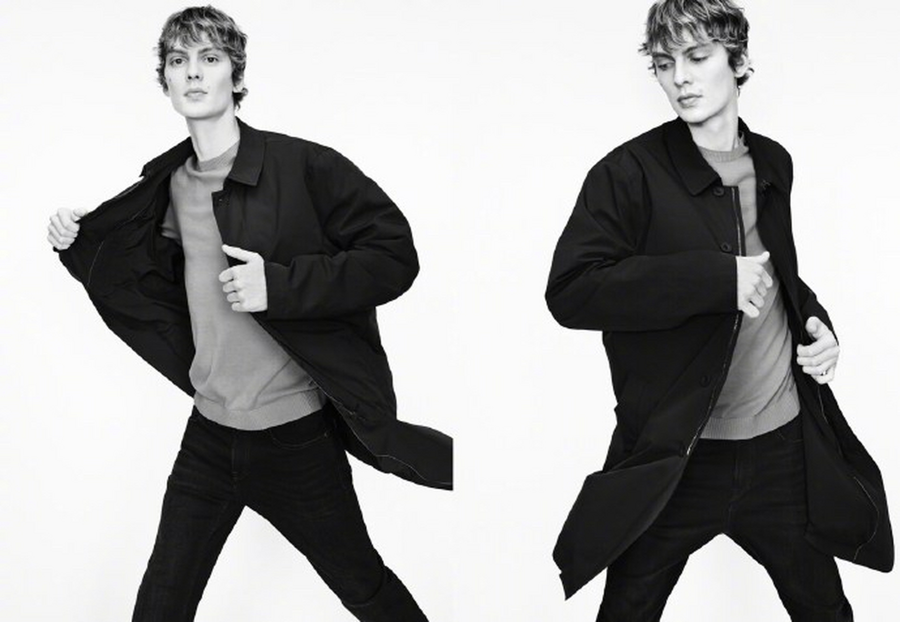 massimo dutti s/s 2022 男模leon dame 出镜"icons"系列,简单舒服的