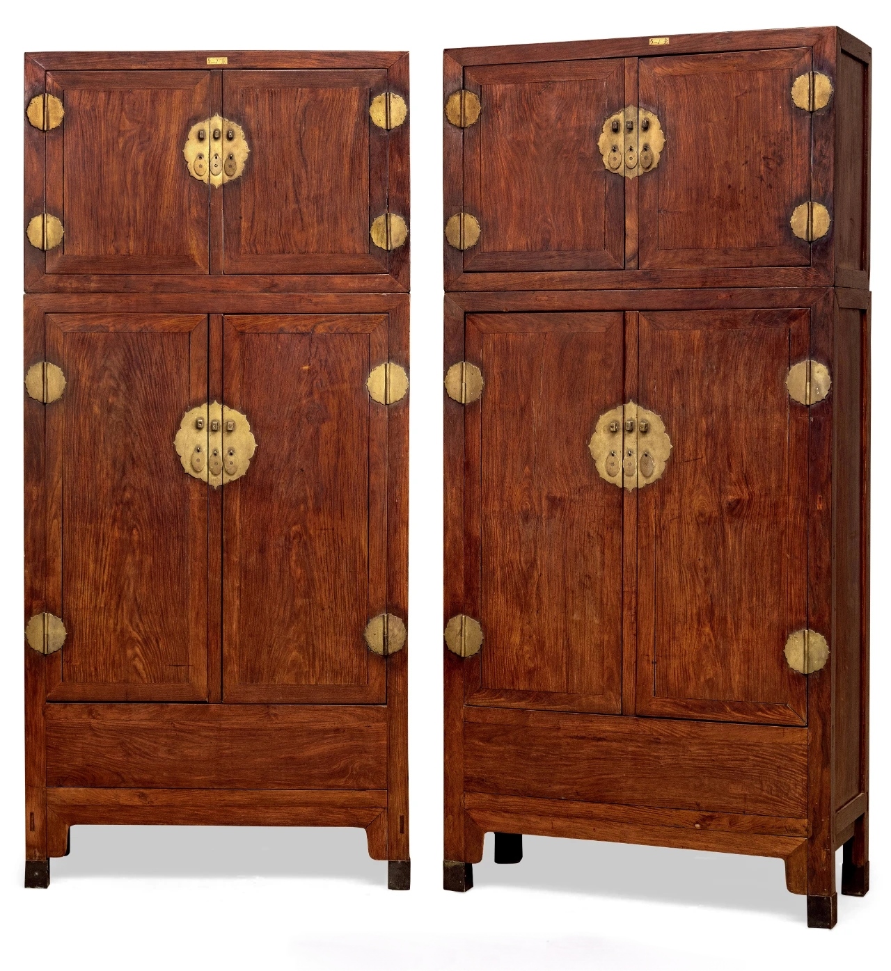 一木刨出的黄花梨顶箱柜600万起步价!