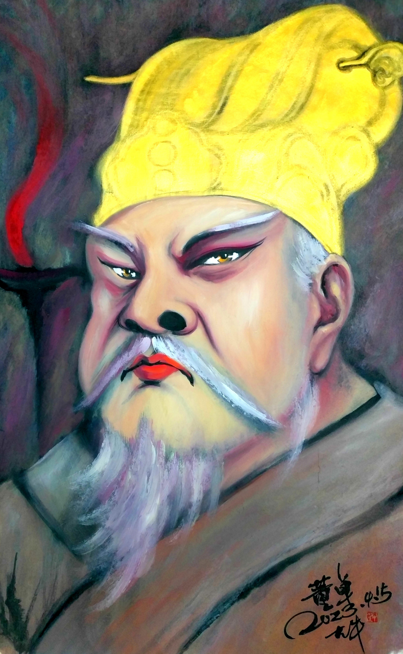 董卓画像樊大牛人物画像工作室 纸本画心(967260)