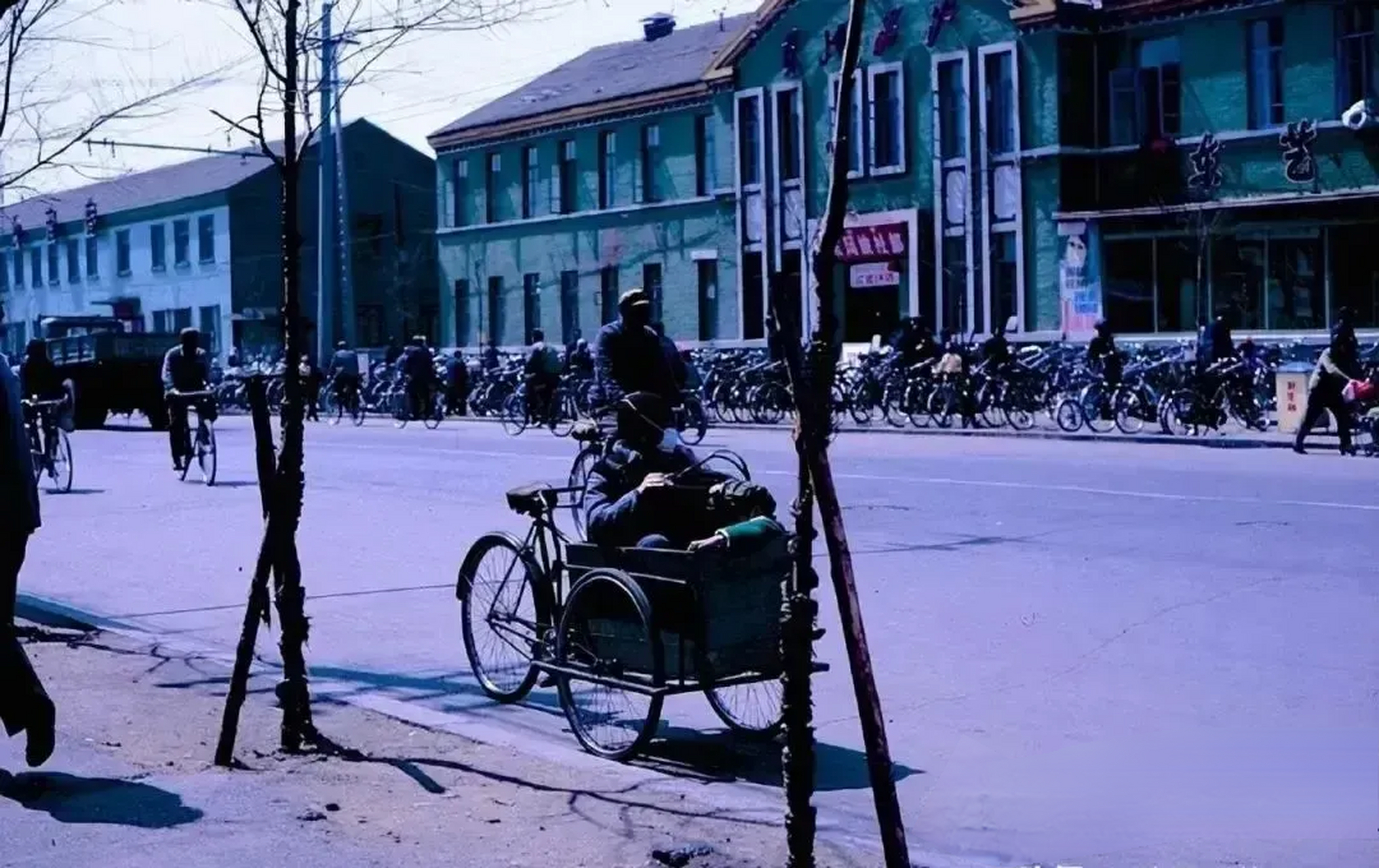1980年代的沈阳街头