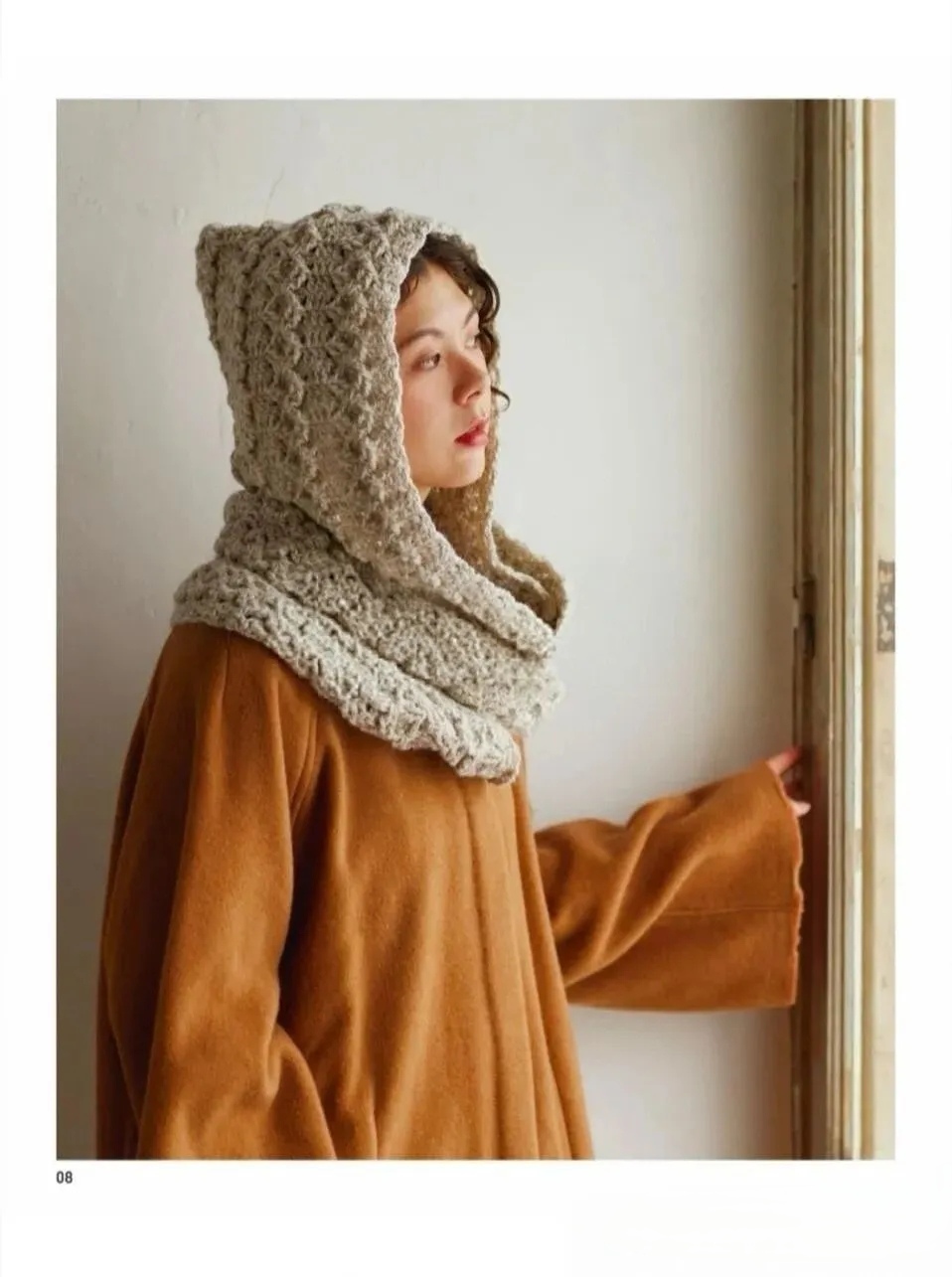 =6.5cm 7段=10cm 材料和工具1超粗毛米色系