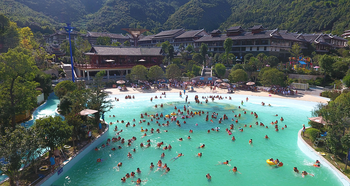 人少小众旅游景点,游贵州遵义绥阳水晶温泉,畅享温泉之旅.