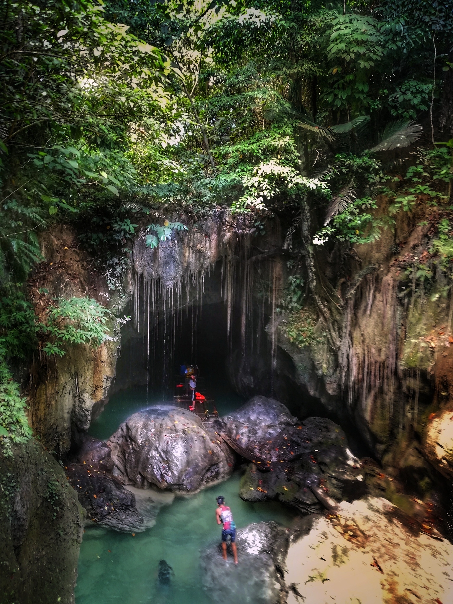 青田石门洞风景区介绍图片