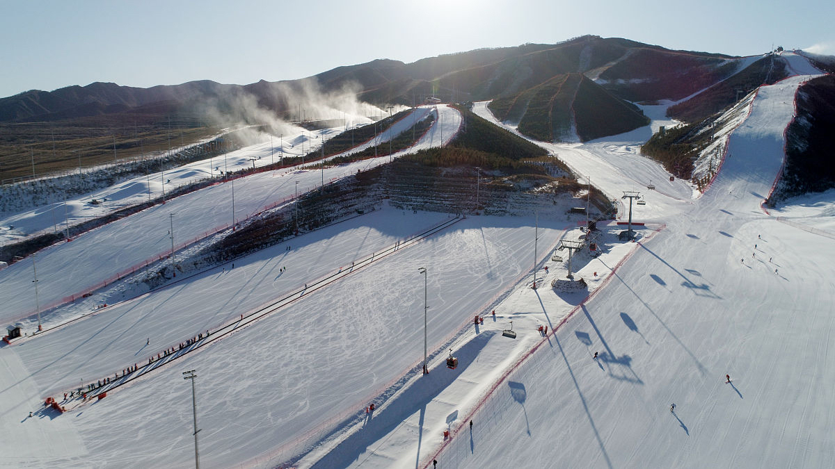 夏县小王村滑雪场图片