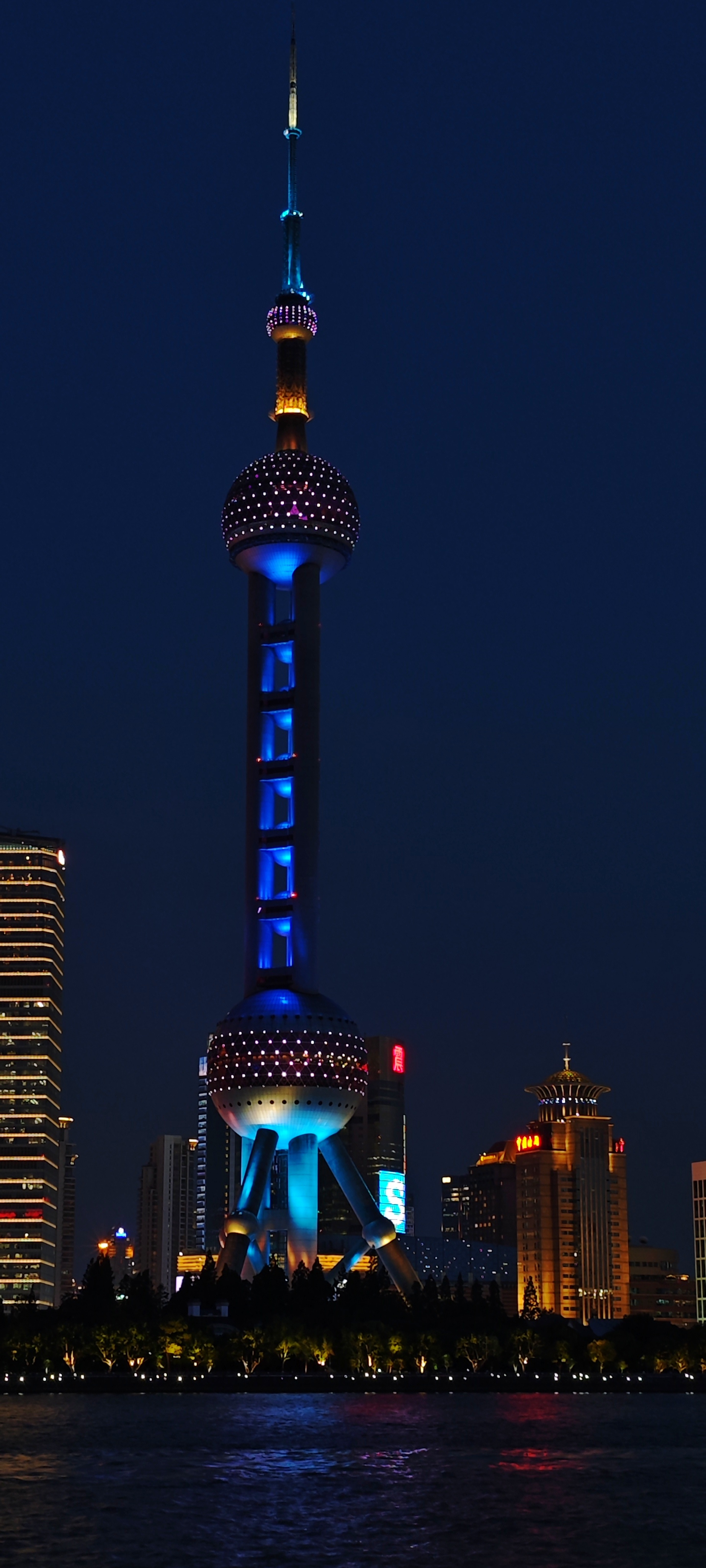 夜景上海真实图片