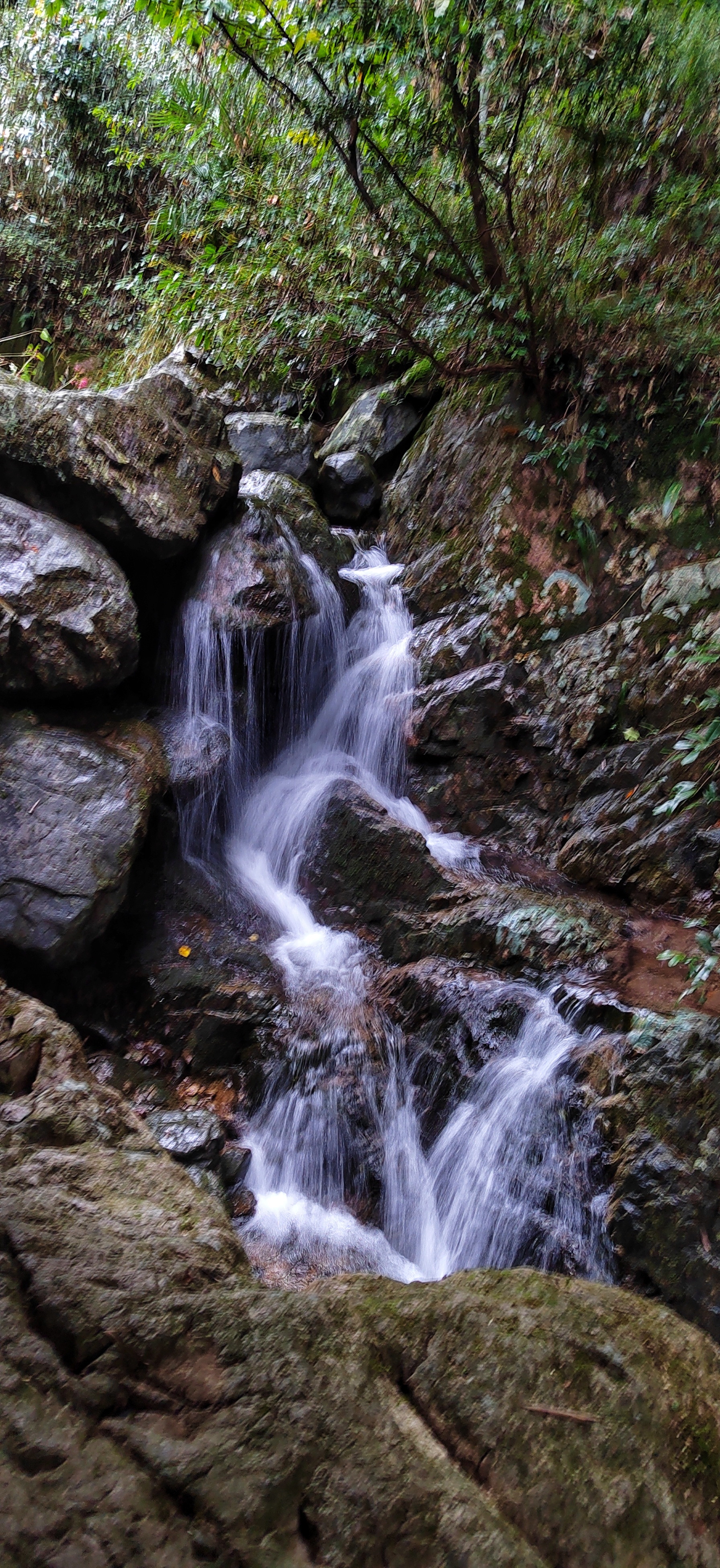 山沟沟风景图片