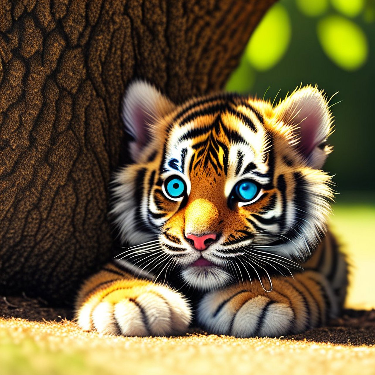 可爱小老虎 #我要上热门# 原创