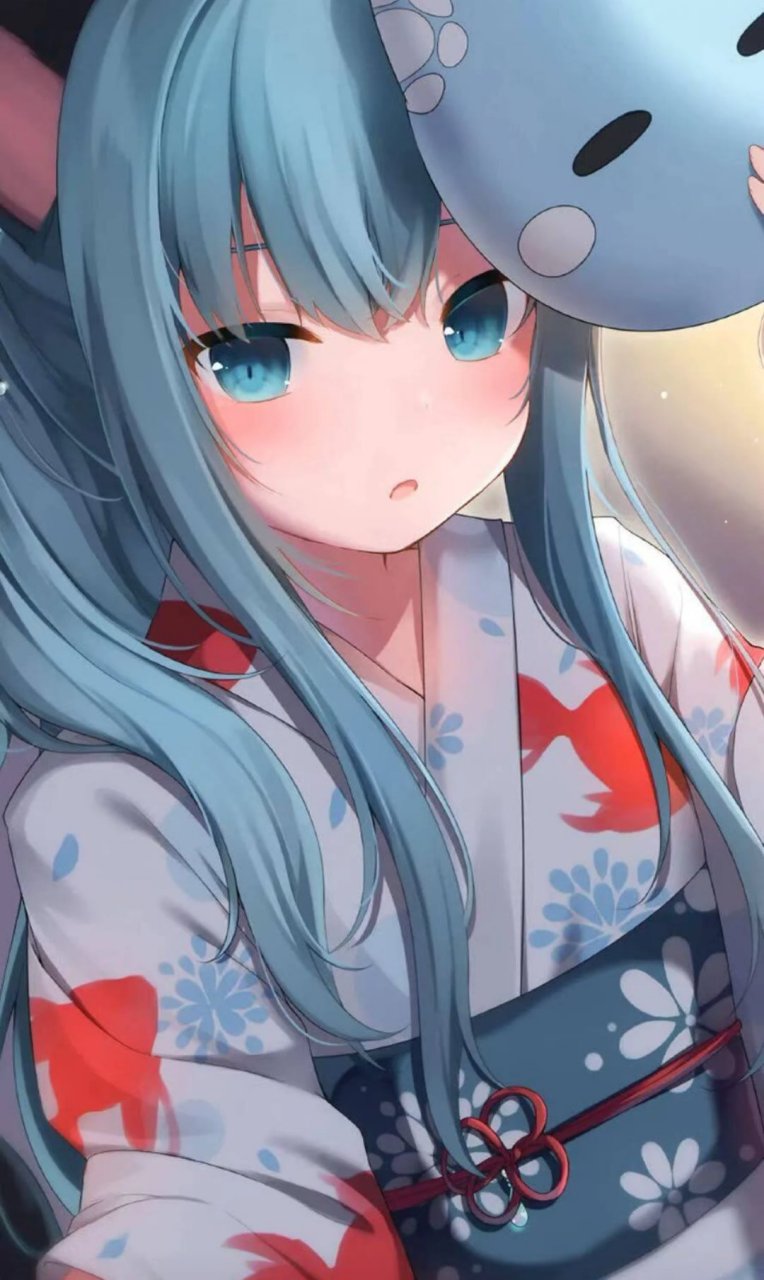 垃圾桶里的猫女#二次元美图