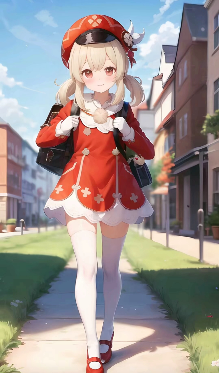 可莉上学 #原神# 壁纸