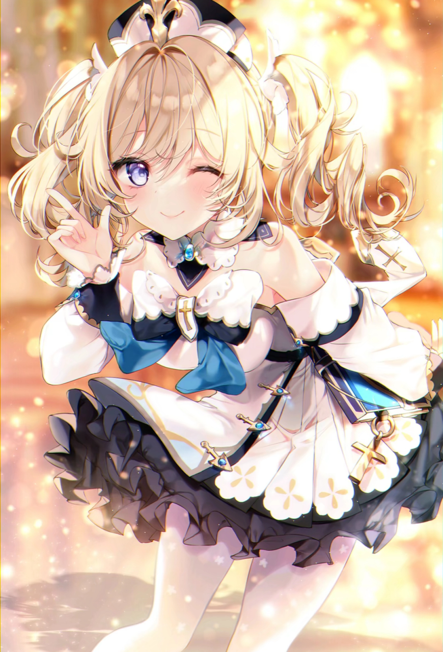 芭芭拉来了,很高兴认识你 #原神