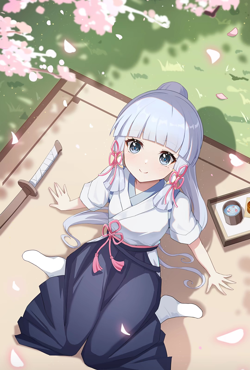 神里绫华的下午茶时间 #二次元美图