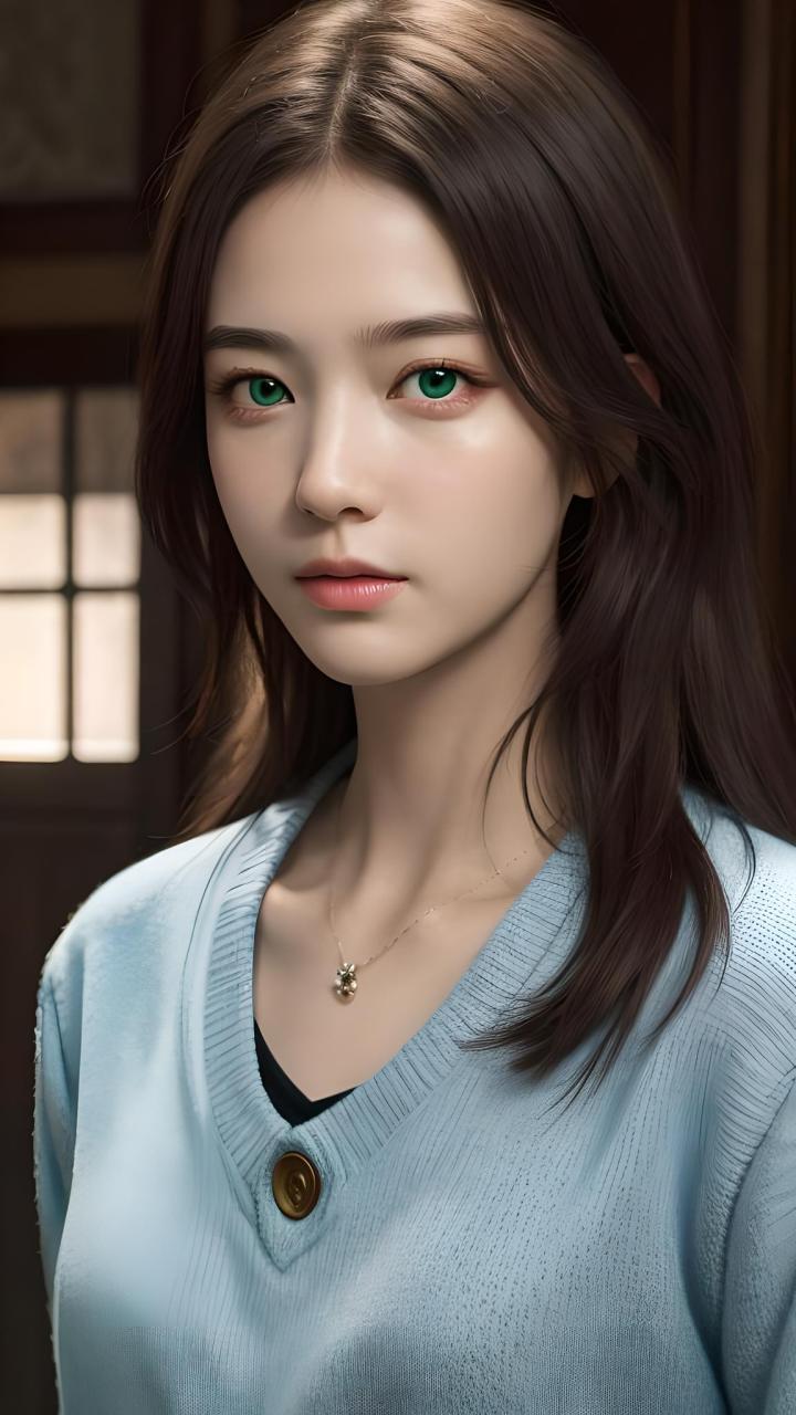 绿眼睛的女孩,还能找到对象吗?