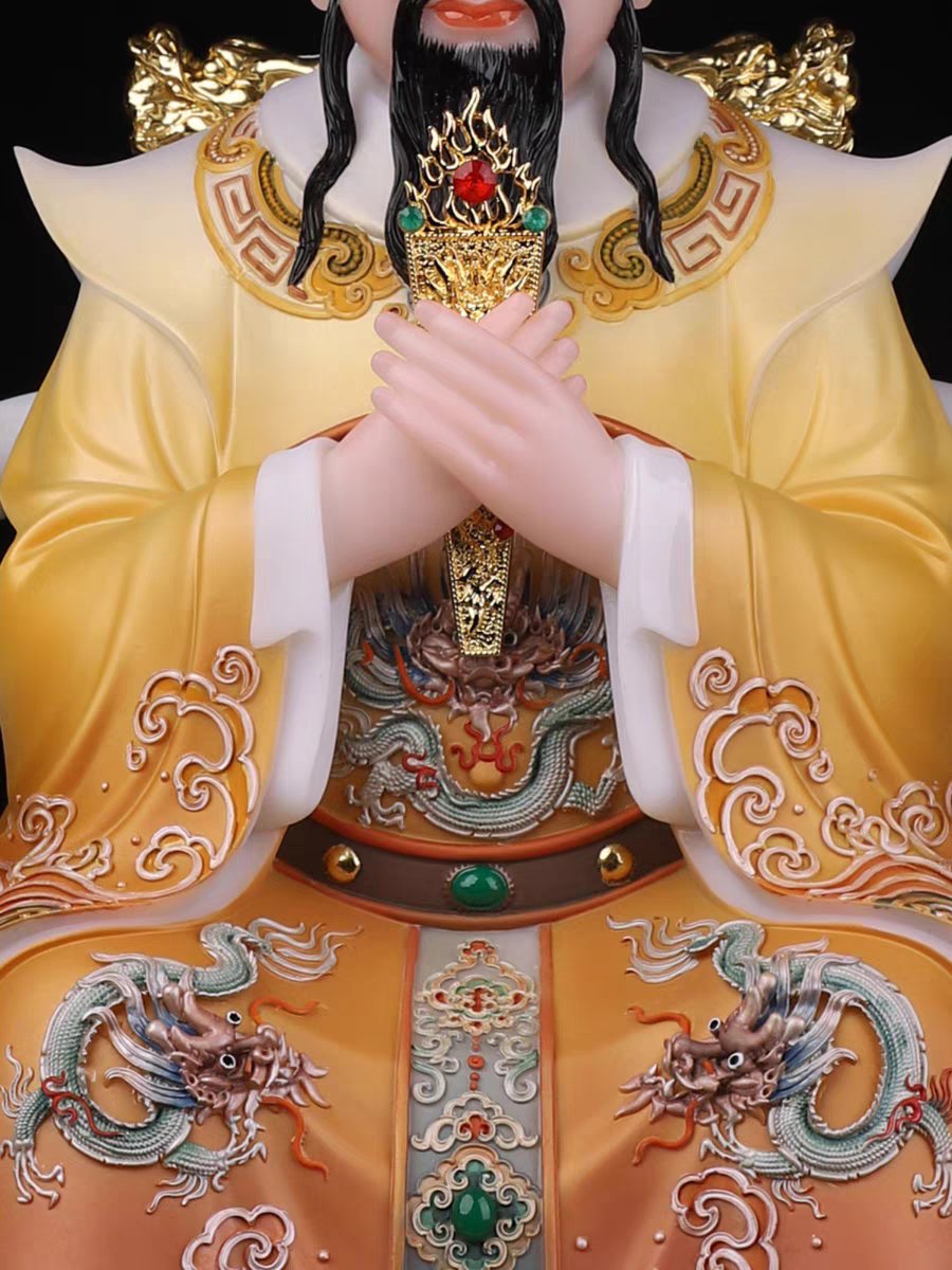 玉帝王母神像玉皇大帝王母娘娘像体佛像家用工艺品家居精致家摆件 来