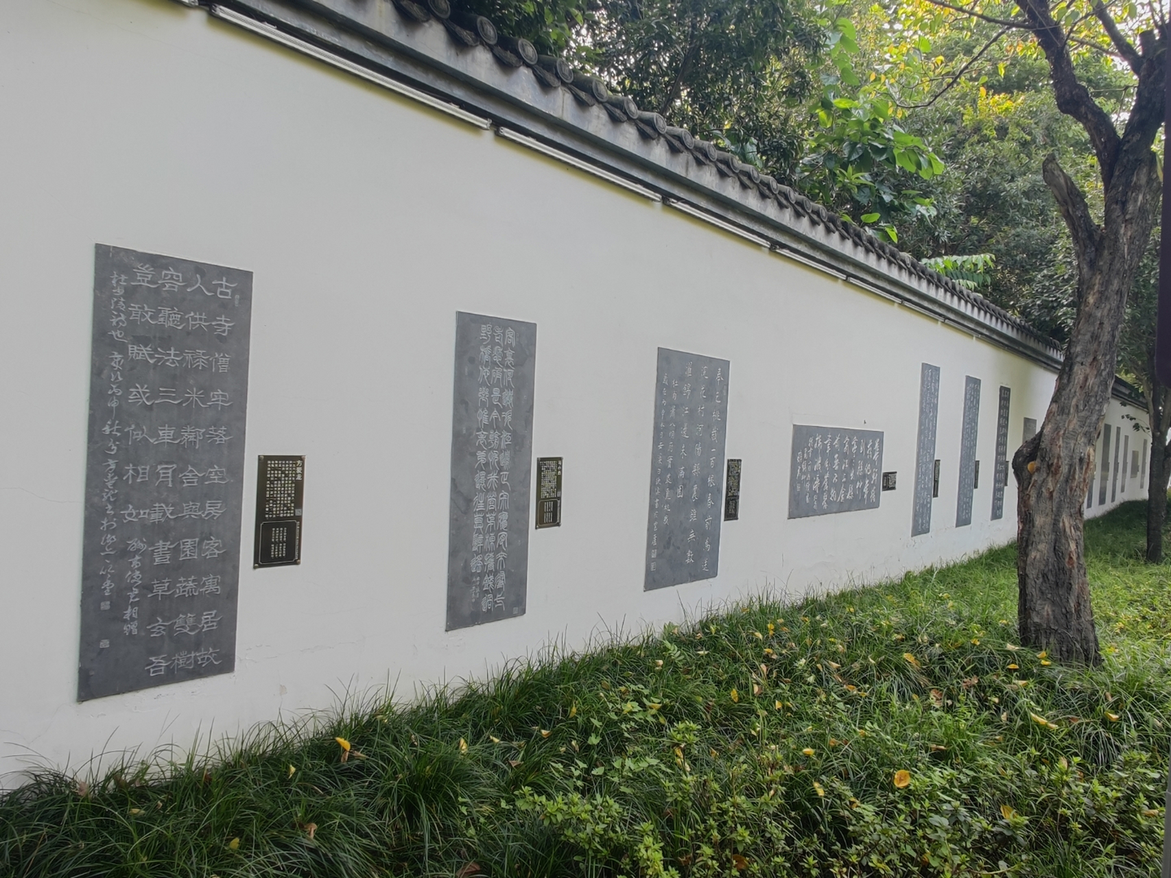 艺术朝圣,成都杜甫千诗碑林