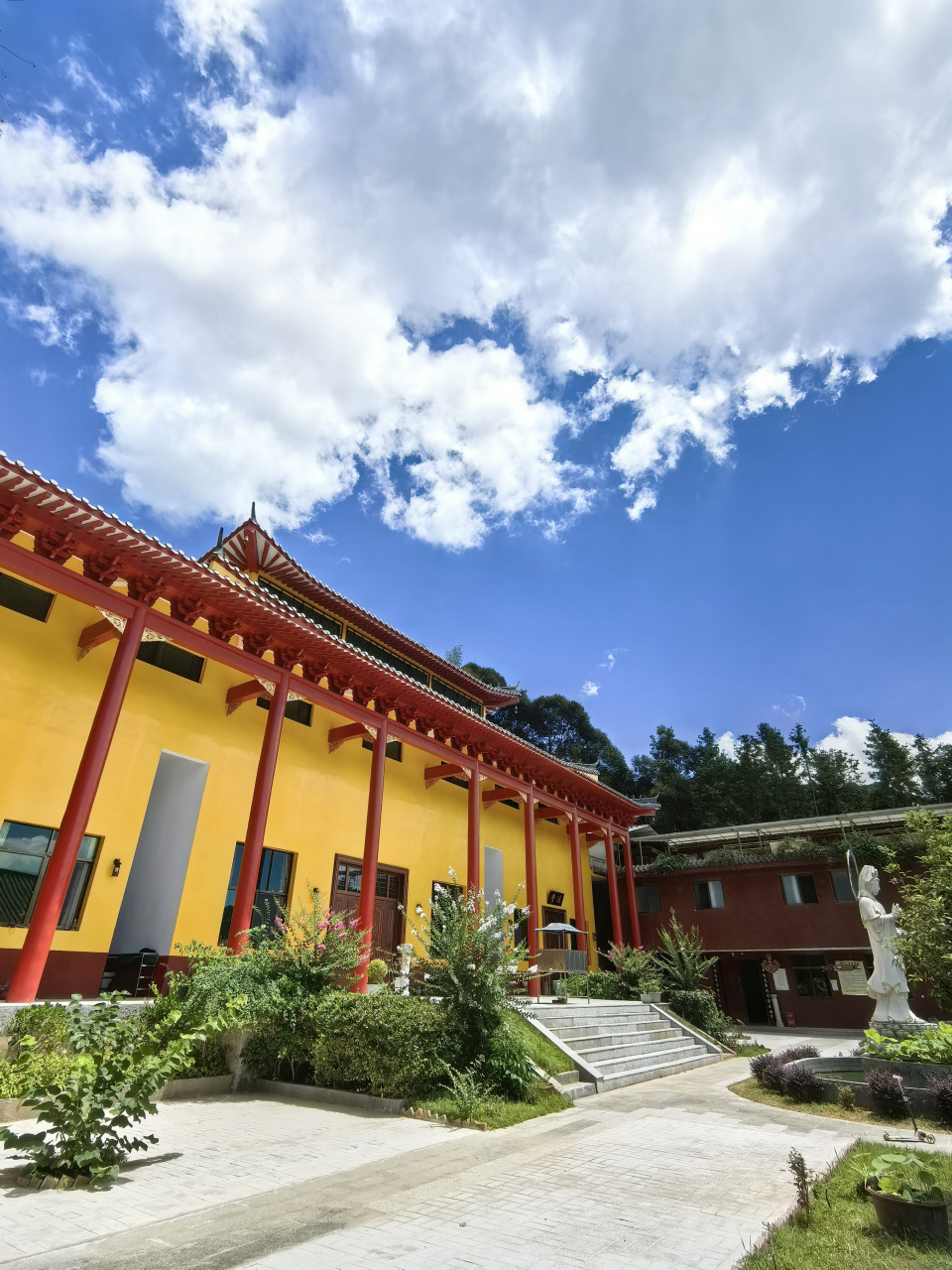 长汀佛祖寺,一处非常朴实,清静的禅修寺院.