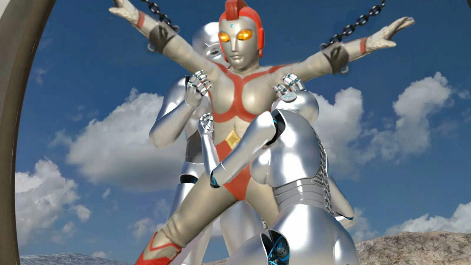 尤莉安奥特曼,光之国的英勇战士,为保护这颗蓝色星球,毅然决然地挺身